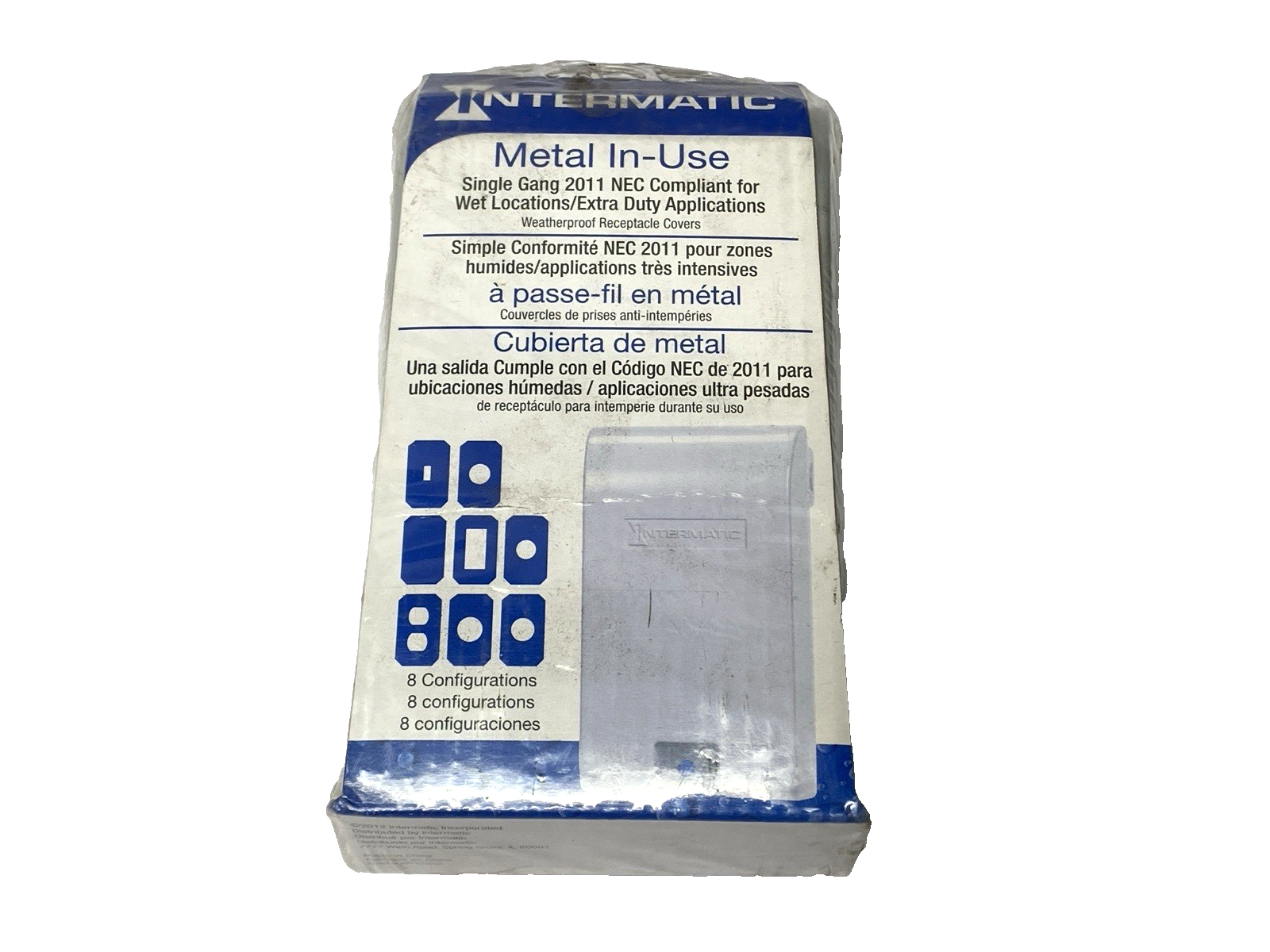 Intermatic WP1010MXD Gray Extra-Duty Weatherproof Receptacle Cover 3-1/8" Depth - New – Open box - Maverick Industrial Sales