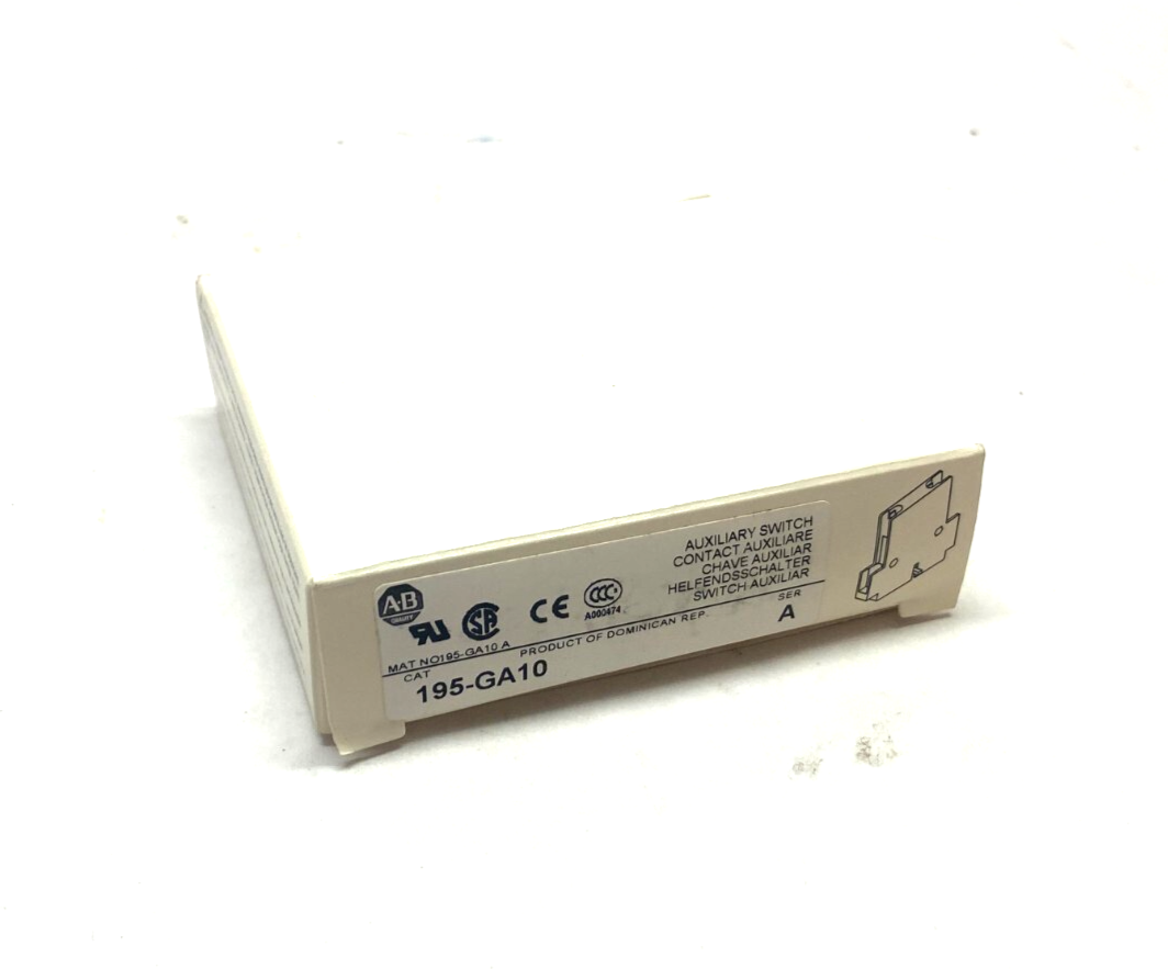 Allen Bradley 195-GA10 Ser. A Auxiliary Contact Switch - Maverick Industrial Sales