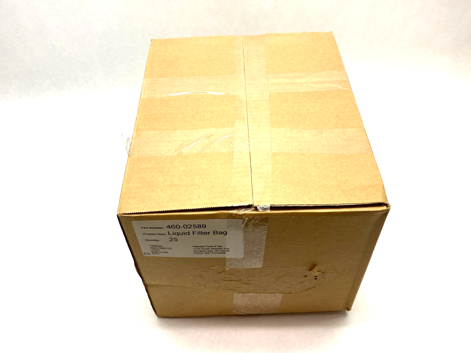 460-02589 | Therma-Tron X Liquid Filter Bag BOX OF 25 - New - Maverick Industrial Sales