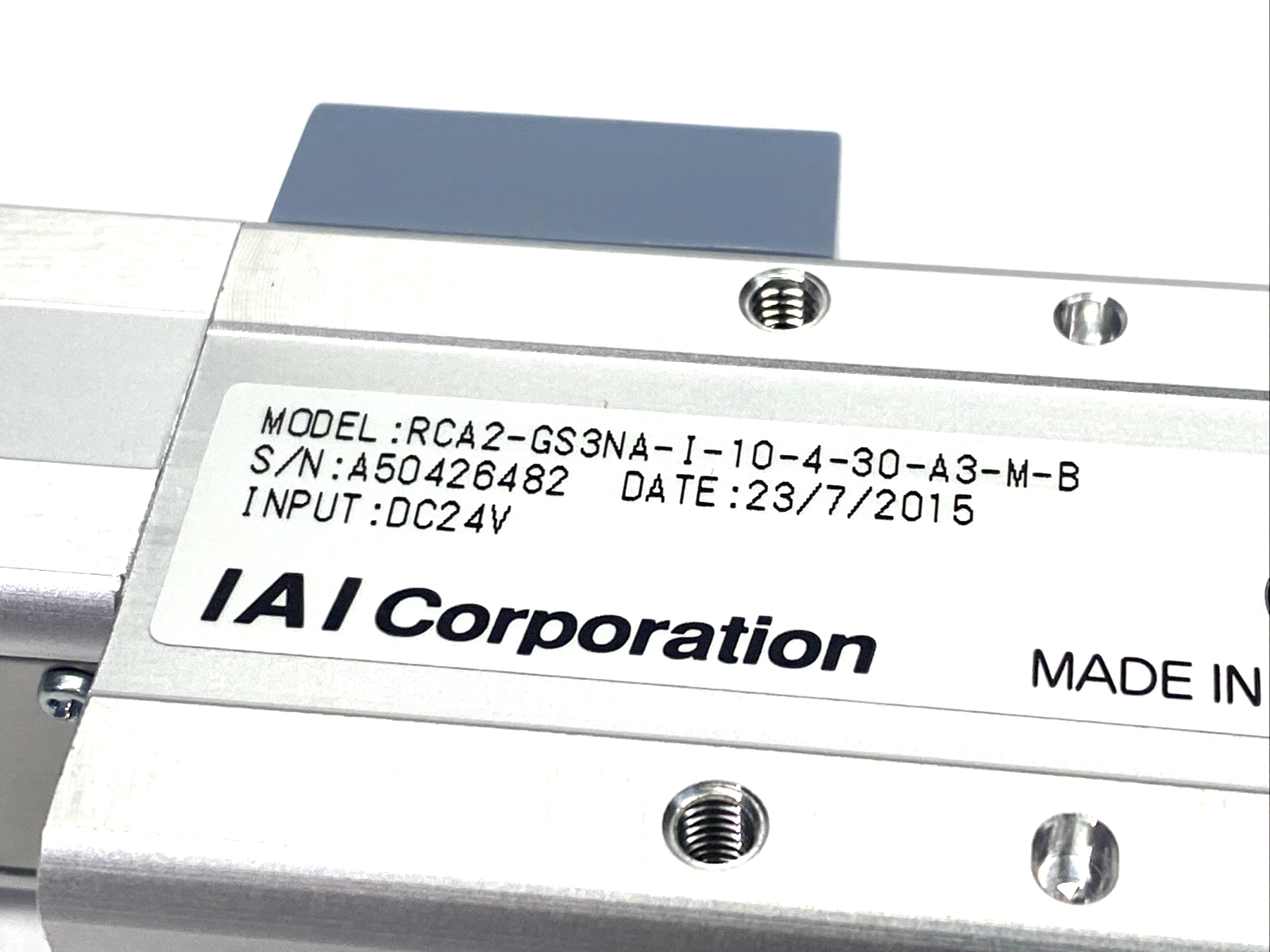 RCA2-GS3NA-I-10-4-30-A3-M-B | IAI ROBO Cylinder Electric Actuator, 30mm Stroke - New Other - Maverick Industrial Sales