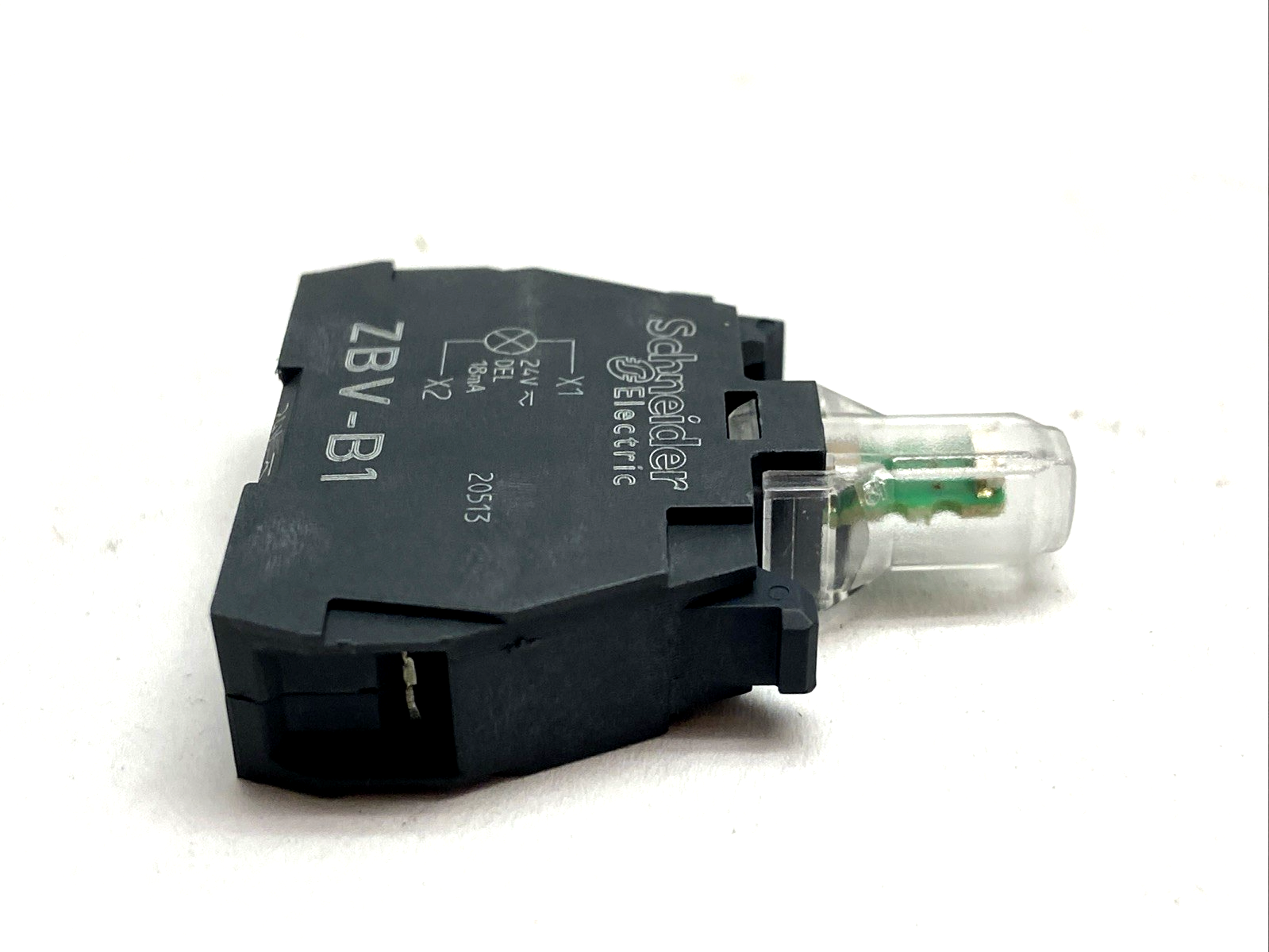 Schneider Electric ZBVB1 Light block Harmony XB4 XB5 White 22mm LOT OF 2 - Maverick Industrial Sales
