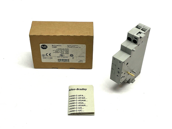 Allen Bradley 140M-C-UXD Ser. B Undervoltage Release Module - Maverick Industrial Sales