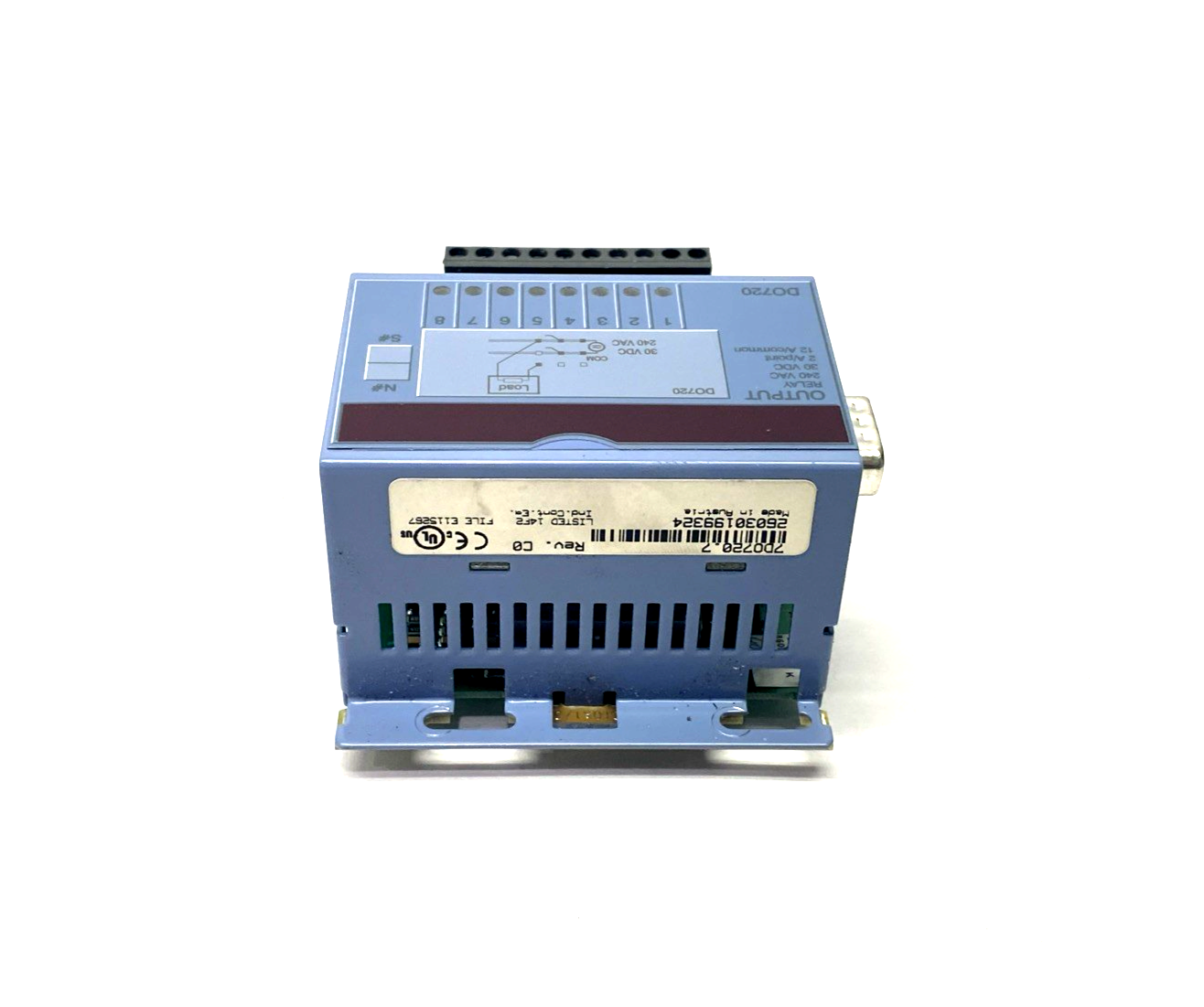 7DO720.7 | B&R Automation 2003 Digital Output Module, 8 Relay Output DO720 - Used - Maverick Industrial Sales