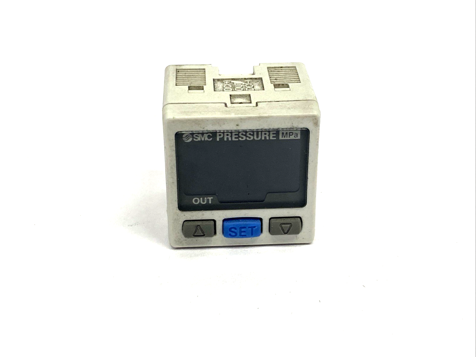 ISE30-01-28 | SMC Digital Pneumatic Pressure Switch 1/8" NPT, 12-24VDC - Used - Maverick Industrial Sales