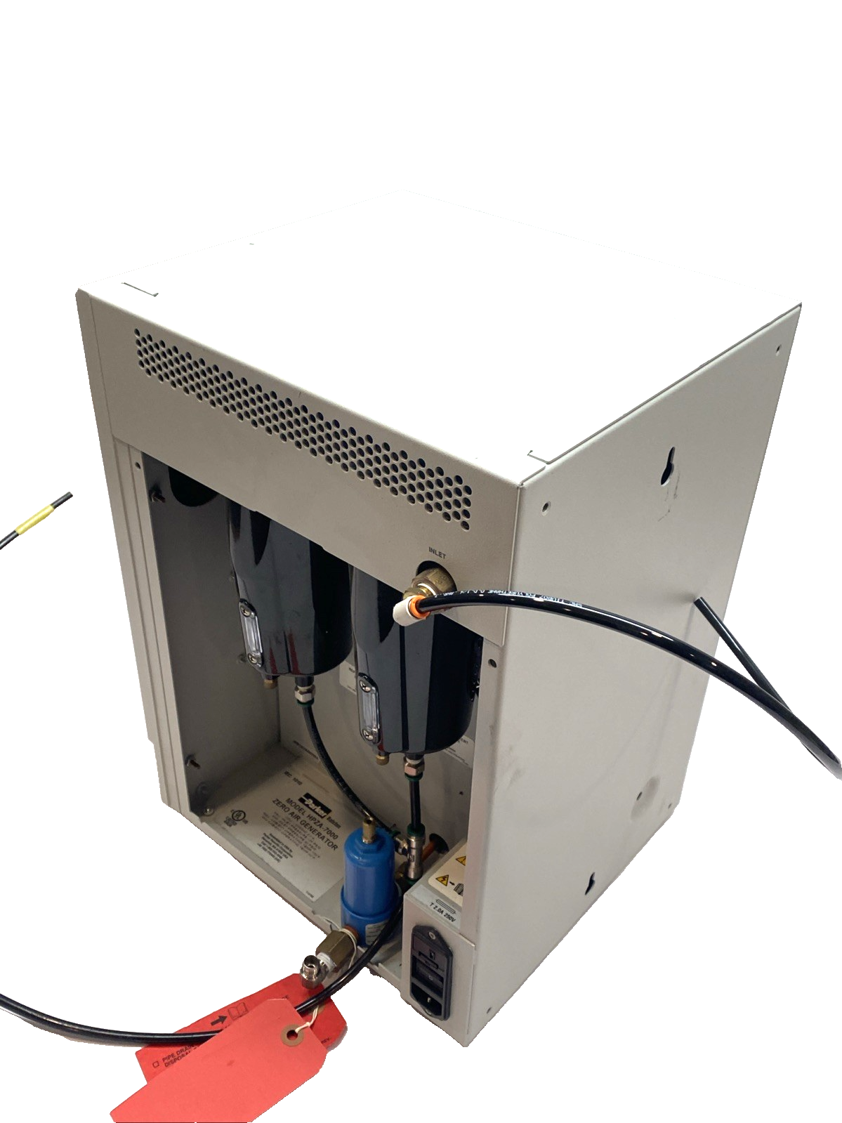 HPZA-7000 | Parker Zero Air Generator 7 LPM 0.05ppm THC 1/4" NPT 120VAC - For parts or not working - Maverick Industrial Sales