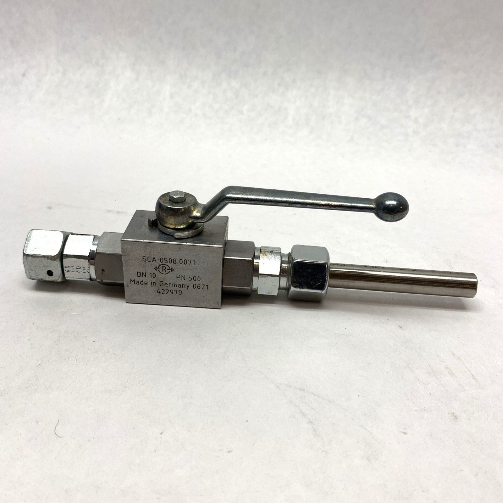 Atlas Copco SCA 0508.0071 Manual Valve DN 10 PN 500 - Maverick Industrial Sales