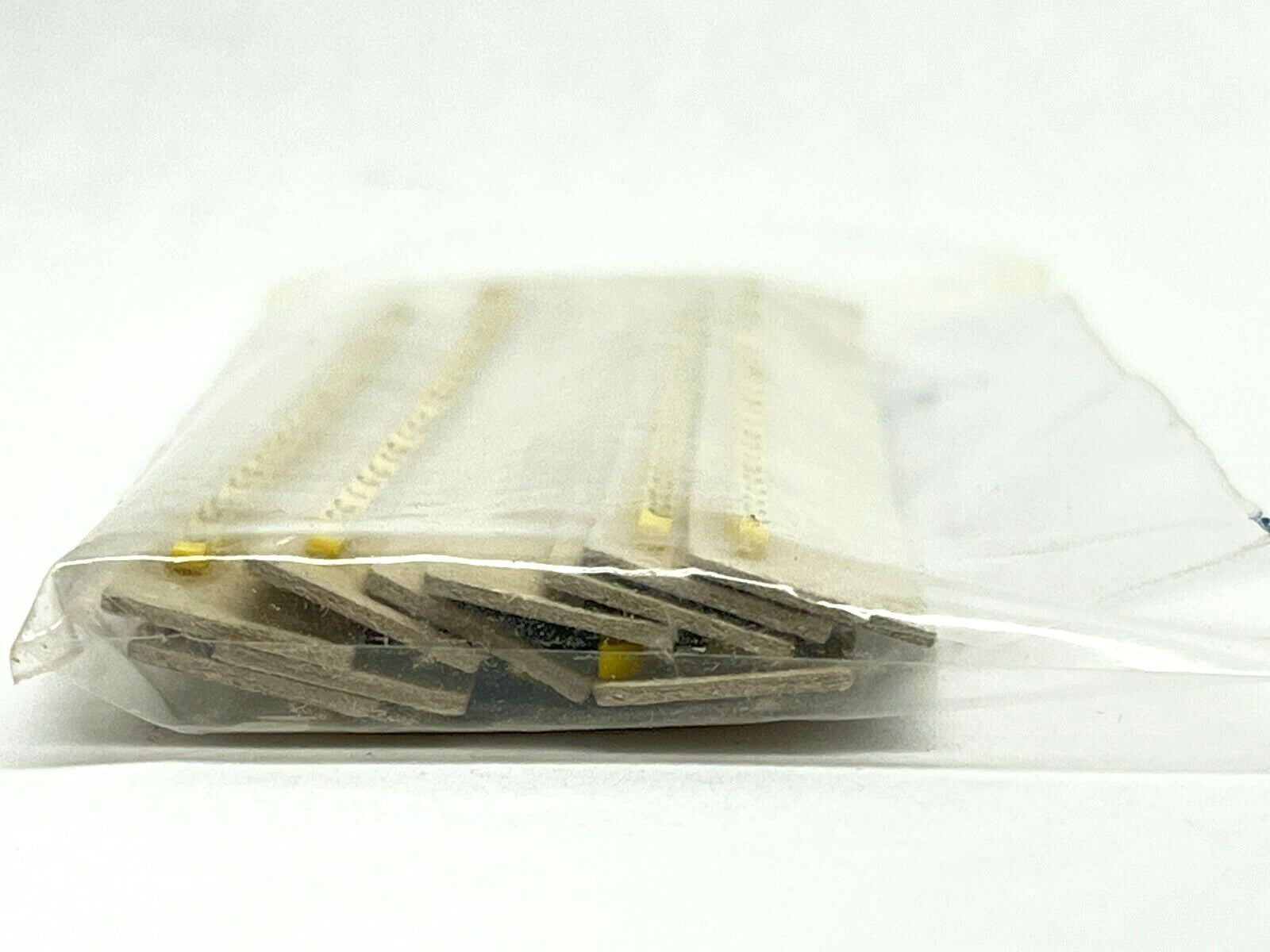 Grafoplast 117 Wire Markers U Black on Yellow 10 Strips - Maverick Industrial Sales