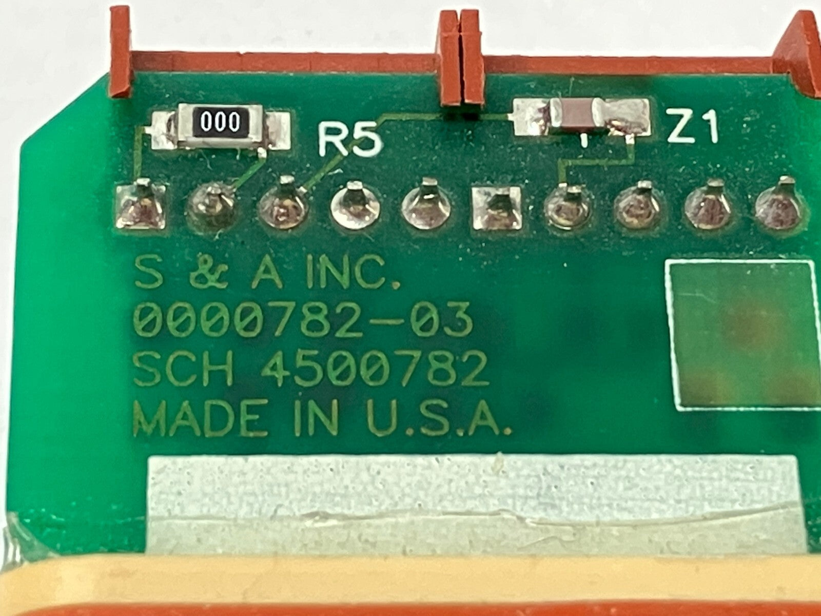 Saunders & Associates 0000782-03 2800 CMOS Loadcard - Used - Maverick Industrial Sales