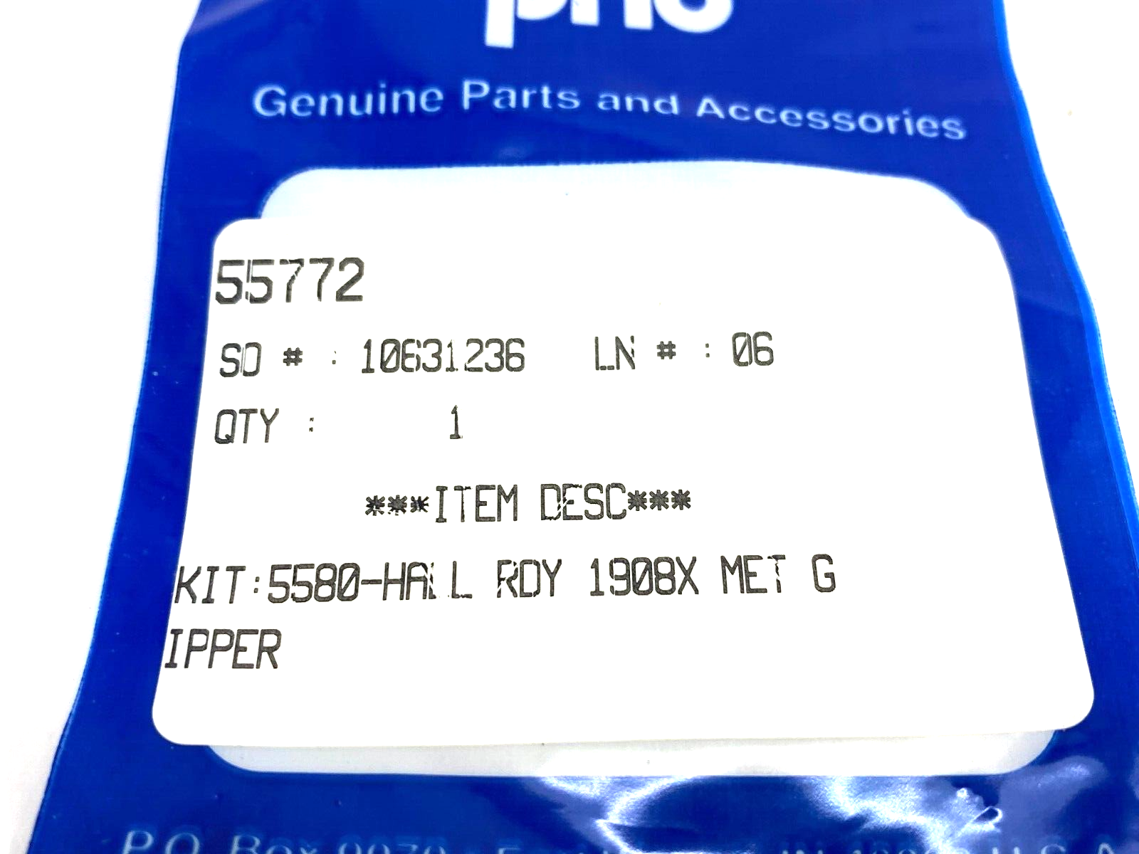 Phd 55772 Parallel Gripper Repair Kit 5580-Hall RDY 1908X MET Gripper - Maverick Industrial Sales