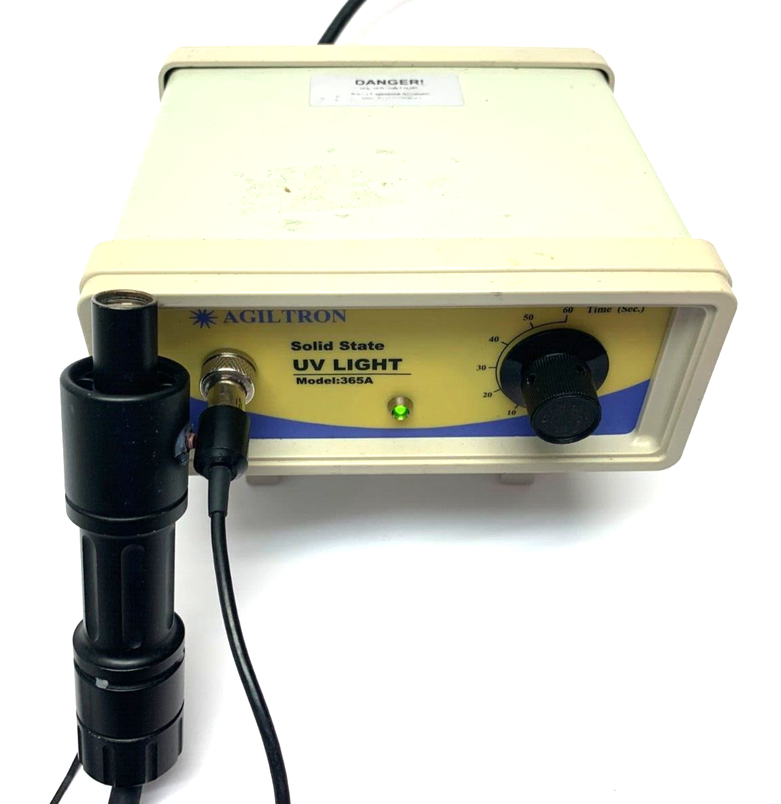 Agiltron 365A Solid State UV Light Curing Spot Lamp NO FOOT PEDAL - Maverick Industrial Sales