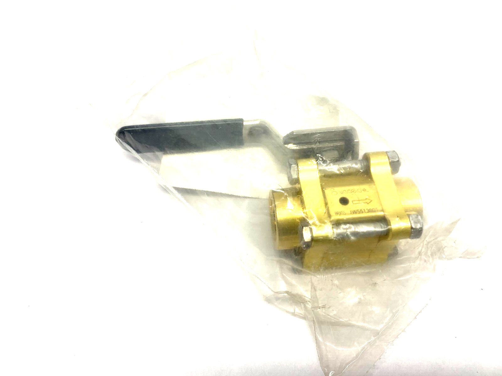 Swagelok B-63TDVF8-SS 60 Series Brass Ball Valve 13mm 0.516" 100PSIG - Maverick Industrial Sales
