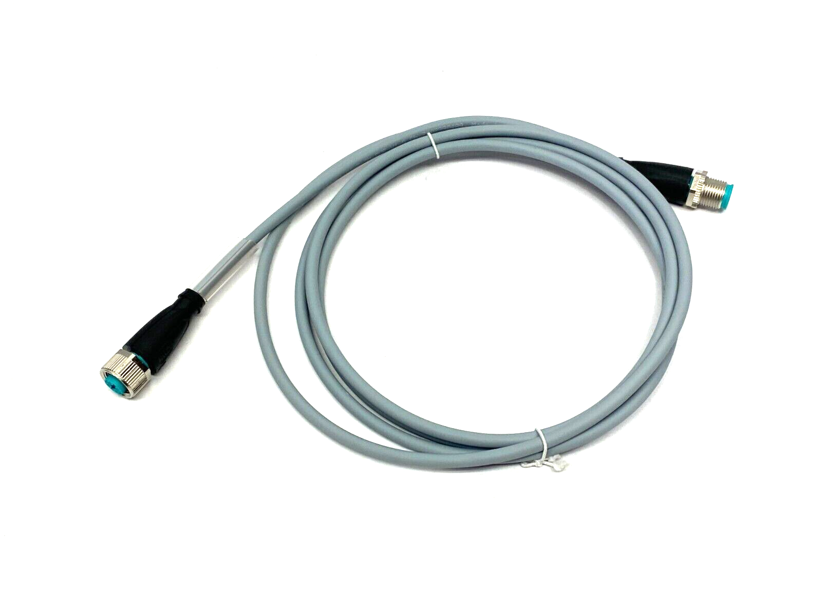 Pepperl+Fuchs V1-G-2M-PUR-V1-G Dbl-Ended Cordset M12 4-Pin M to F 2m, 098851 - Maverick Industrial Sales