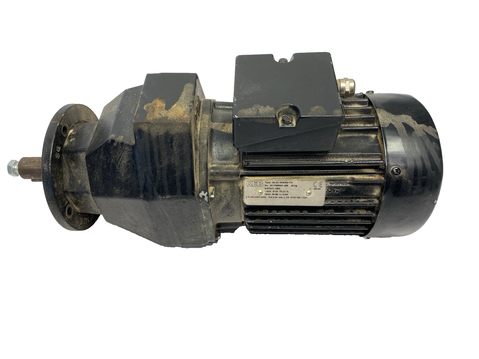 KEB G2.2C DK80G2 TW Gear Motor 400V 04/10356401.009 - Maverick Industrial Sales
