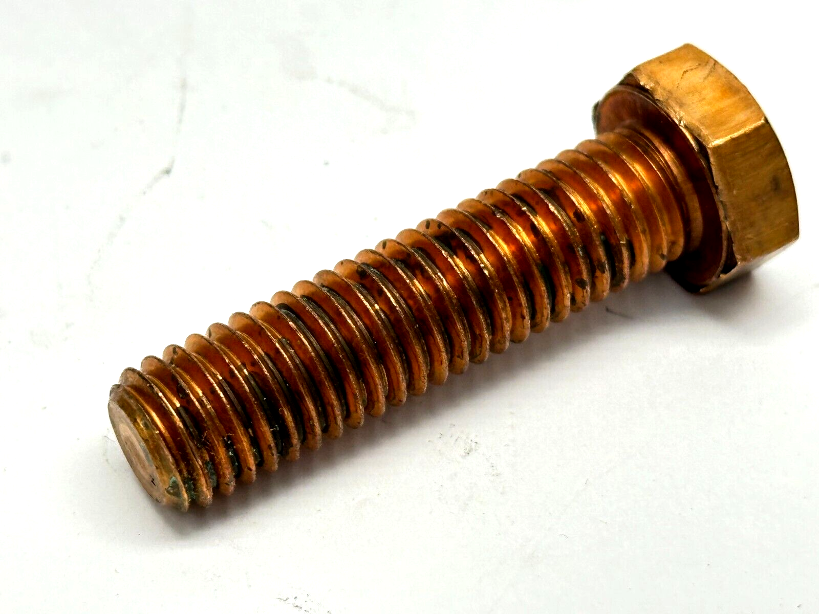 Machine Bolt 1/2"-13 Hex Head 2" Length Silicon Bronze LOT OF 5 - Maverick Industrial Sales