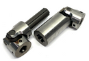 Universal Cardan Double U-Joint 12mm Dual Keyed Shaft 5-1/2"in Overall Length - Maverick Industrial Sales