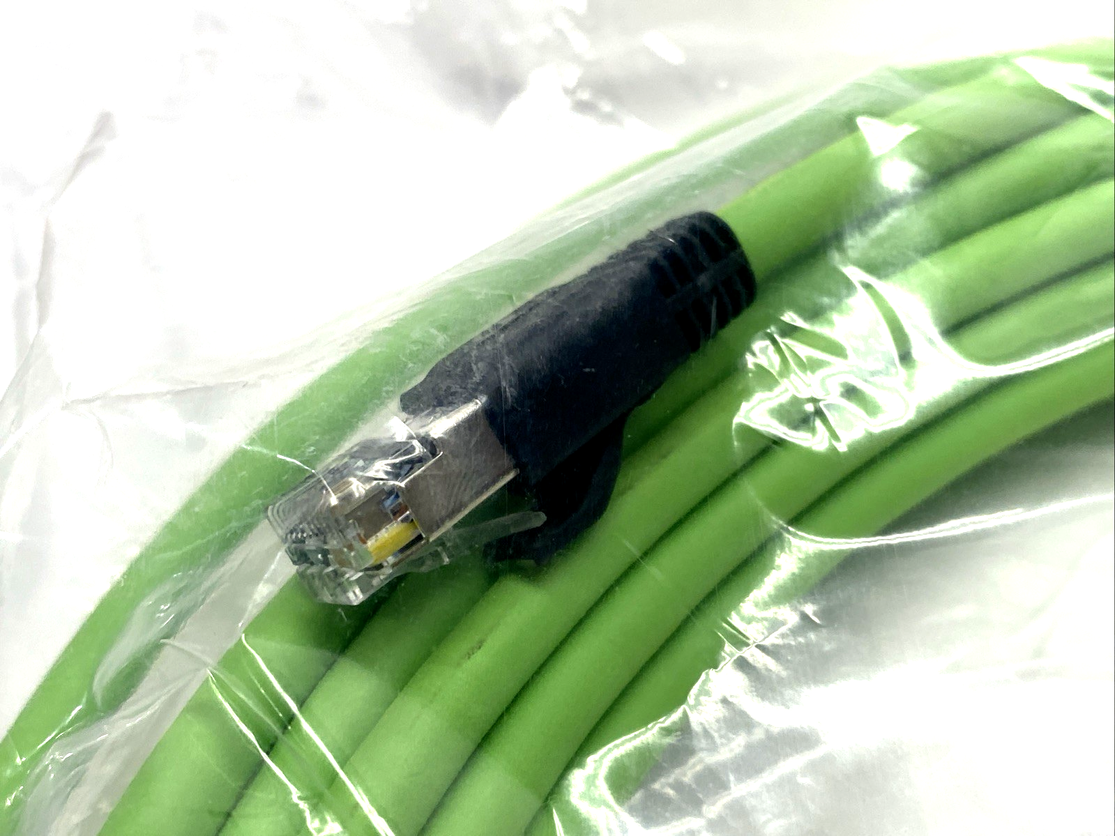Beckhoff ZK1090-6191-0100 EtherCAT Cable M12 Male 4-Pin to RJ45 10m 072773 - Maverick Industrial Sales