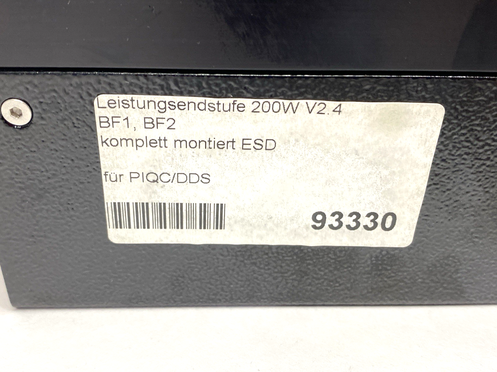 Hesse 93330 V2.2 Bonder Power Amplifier 100W - Maverick Industrial Sales