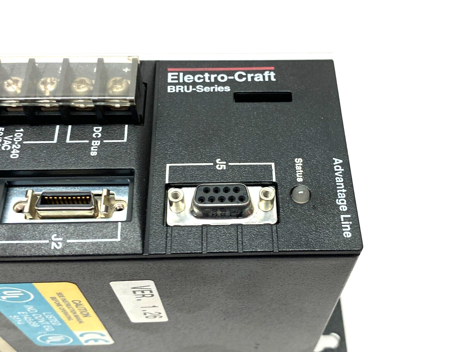 Electro-Craft 47202801/005 BRU Ser Advantage Line Servo Drive 1-Phase 9101-1564 - Maverick Industrial Sales
