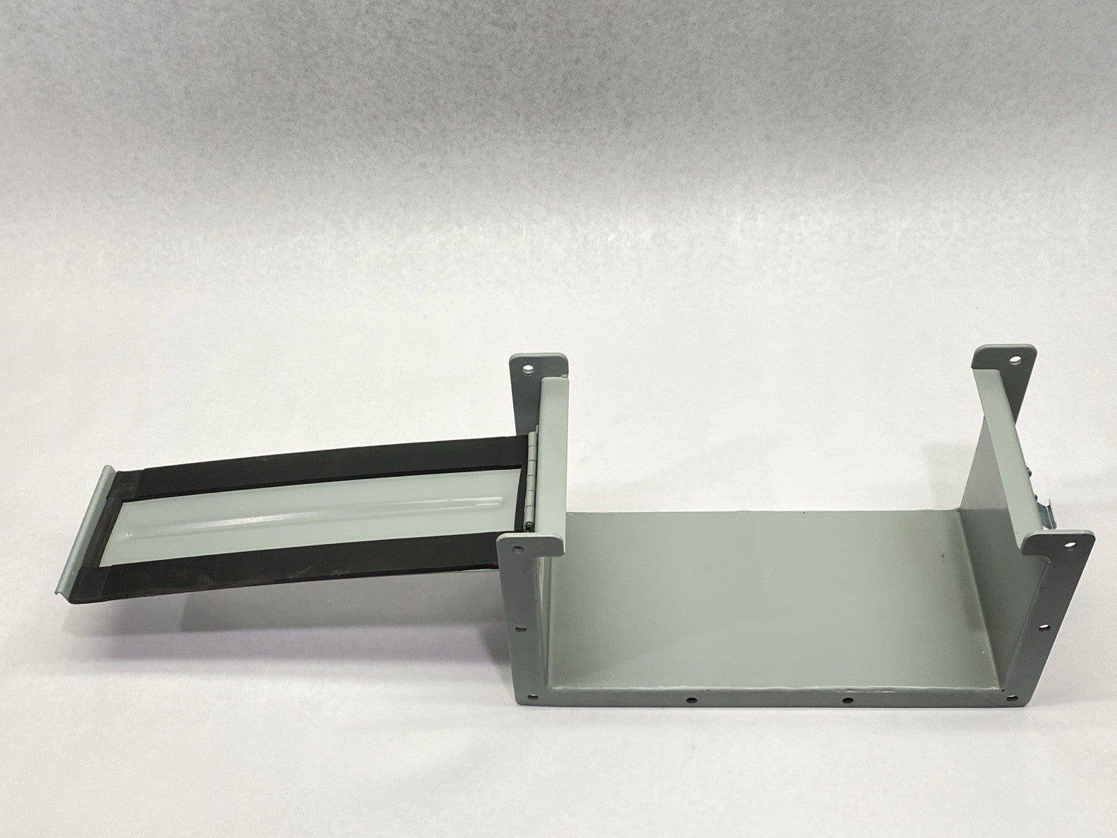 F126L06 | Hoffman Straight Section Lay-in Hinged-Cover Type 12 12" x 6" x 6" Gray - Used - Maverick Industrial Sales