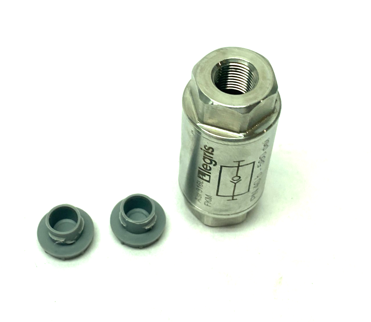 48951414 | Legris Dixon Uni-Directional Check Valve 1/4" NPT Female Ends 316 SS - New – Open box - Maverick Industrial Sales