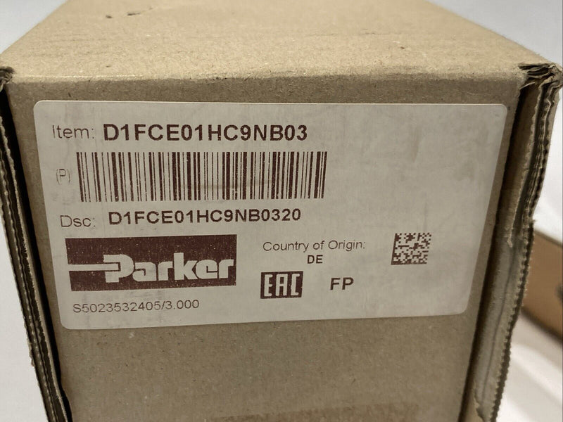 Parker D1FCE01HC9NB03 Direct Operated Control Valve D1FCE01HC9NB0320 D1FC / D3FC - Maverick Industrial Sales