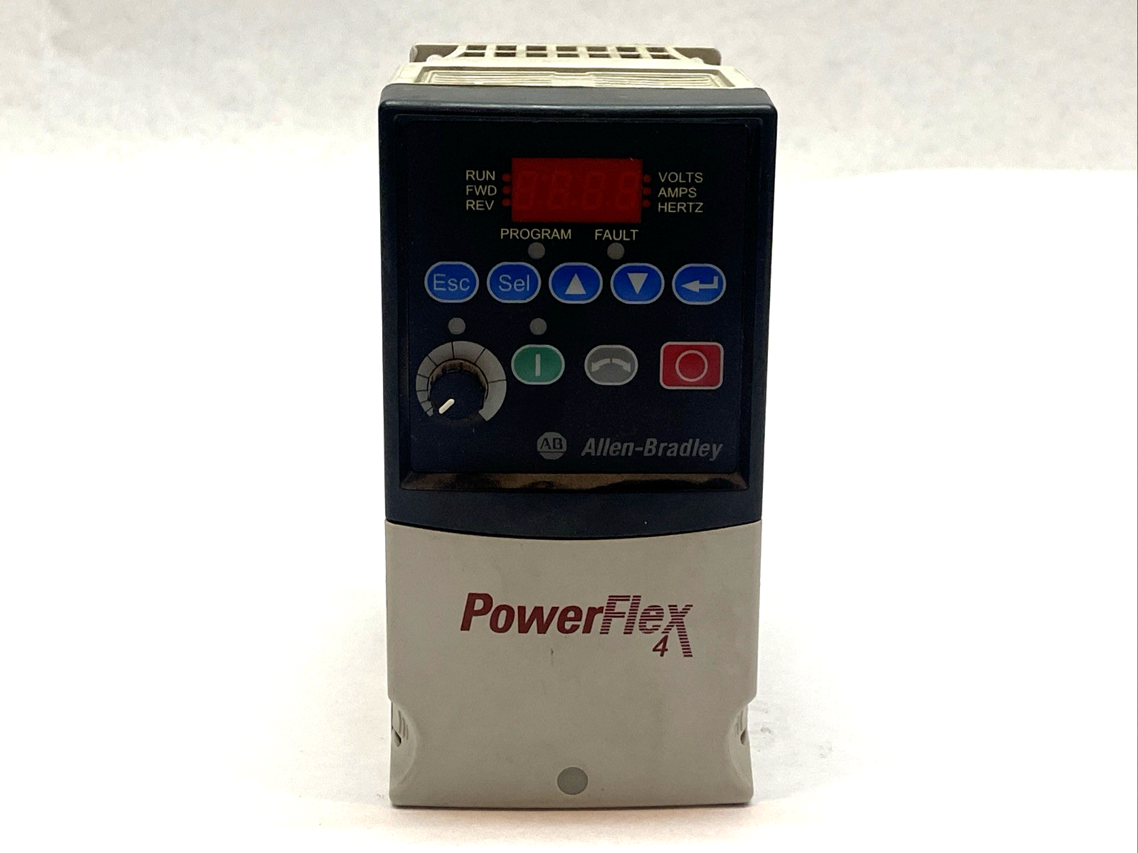 22A-D1P4N104 | Allen Bradley Ser. A PowerFlex 4 AC Drive 0.4 kW 3PH 0.5 HP - For parts or not working - Maverick Industrial Sales