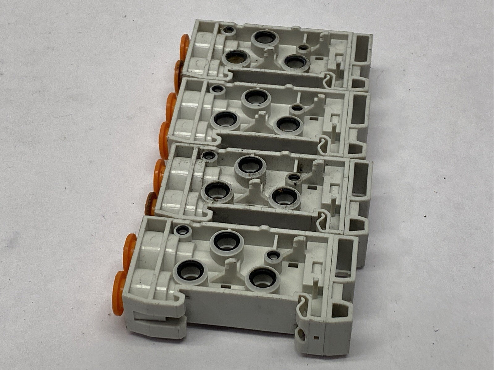 SMC SX3000-51-15A SUP/EXH Cassette Manifold Block Type 45 LOT OF 4 - Maverick Industrial Sales
