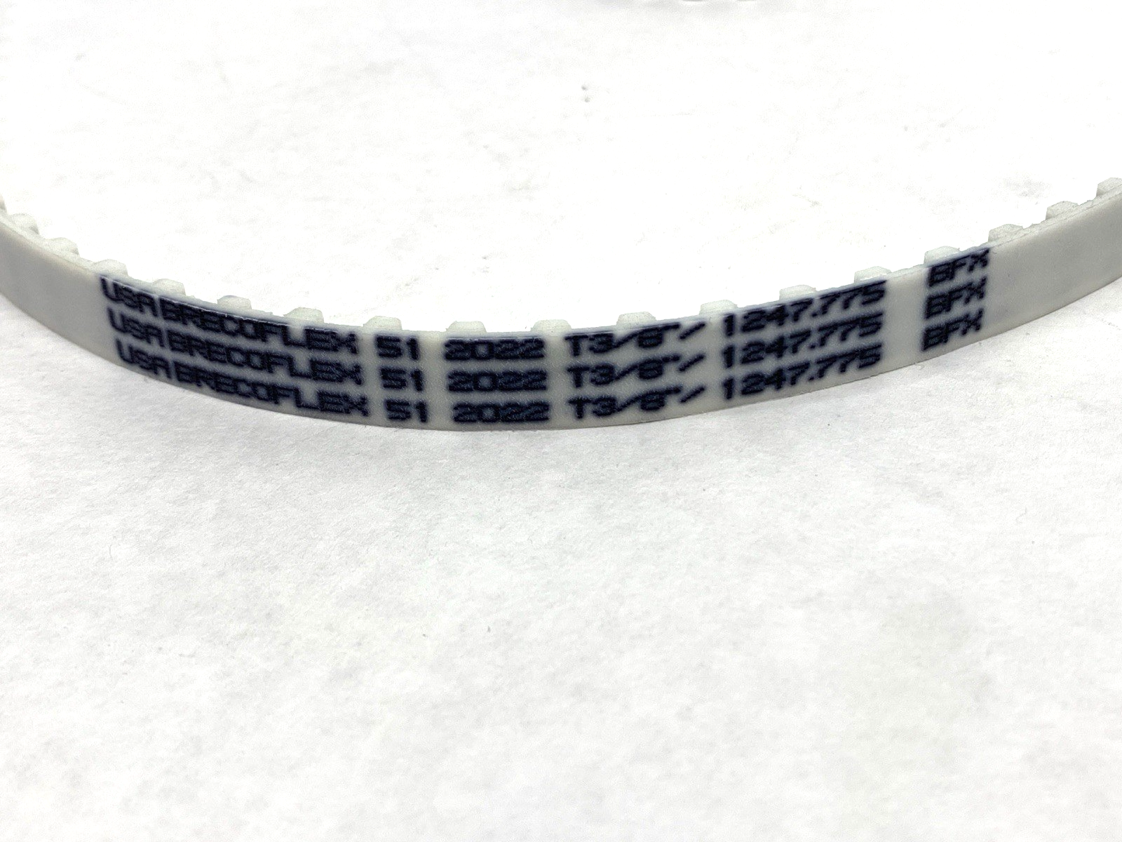 T3/8"/1247.775 | Brecoflex BFX Truly Endless Timing Belt 1247.775mm Long - New – Open box - Maverick Industrial Sales