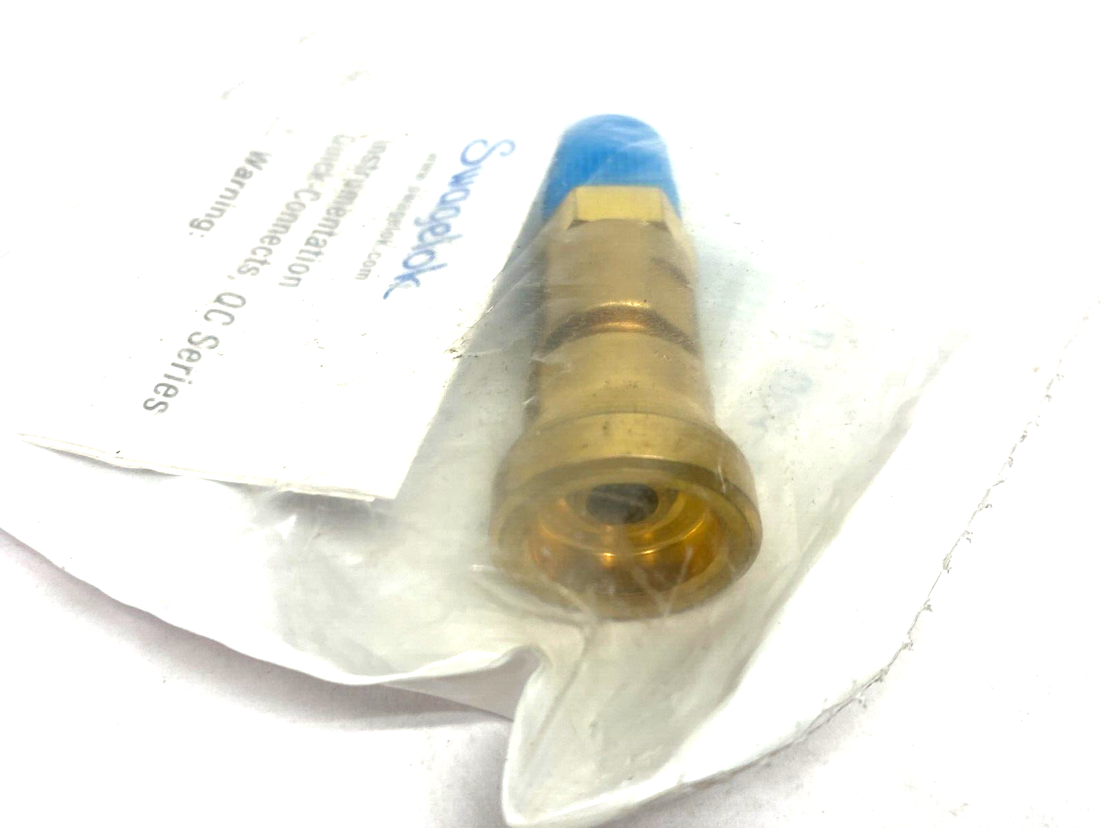 Swagelok B-QC4-B-4PM Brass Instrumentation Quick Connect Body - Maverick Industrial Sales