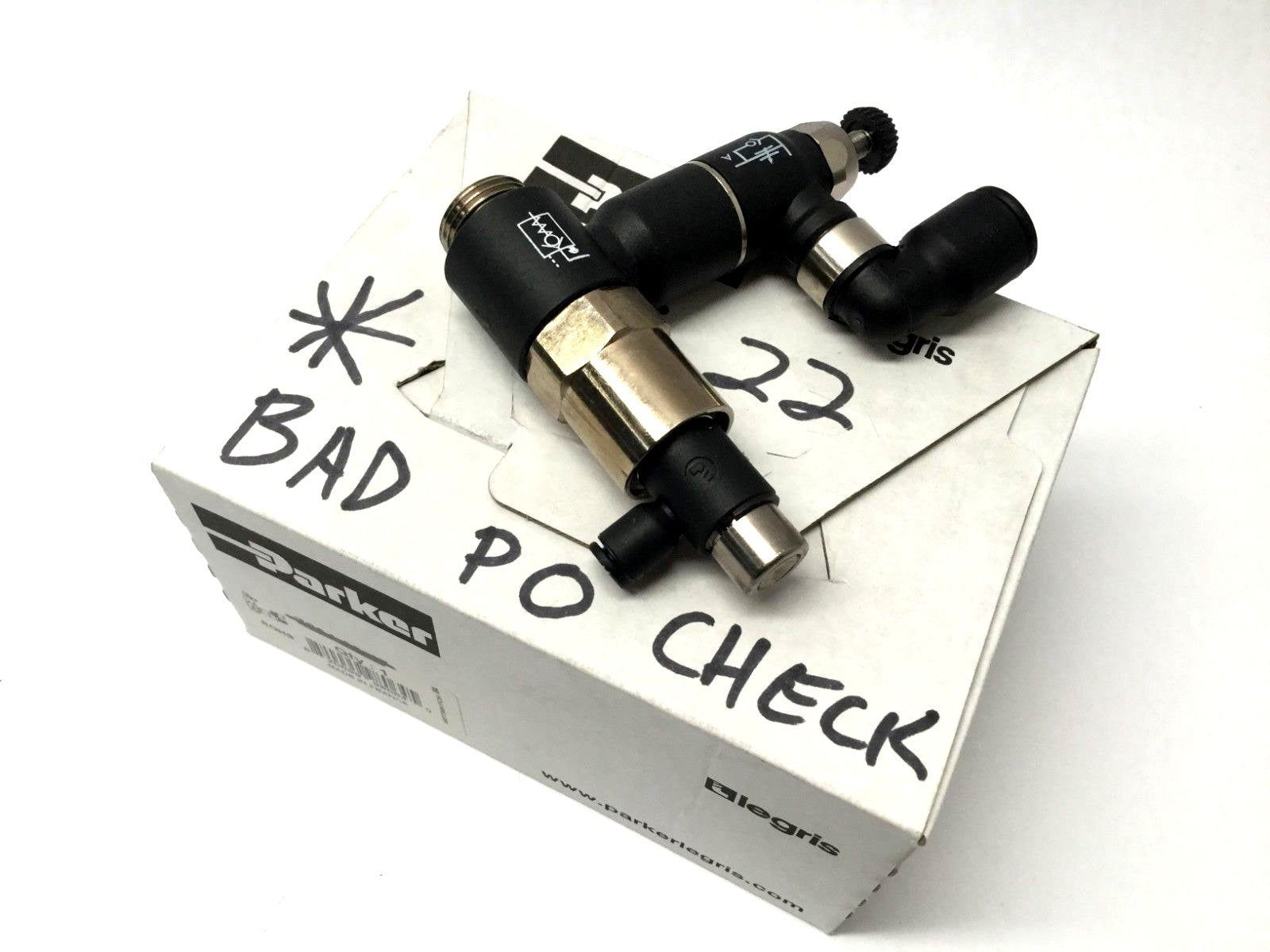 Parker Legris 7894 08 17 Piloted Flow Regulator Valve - Maverick Industrial Sales