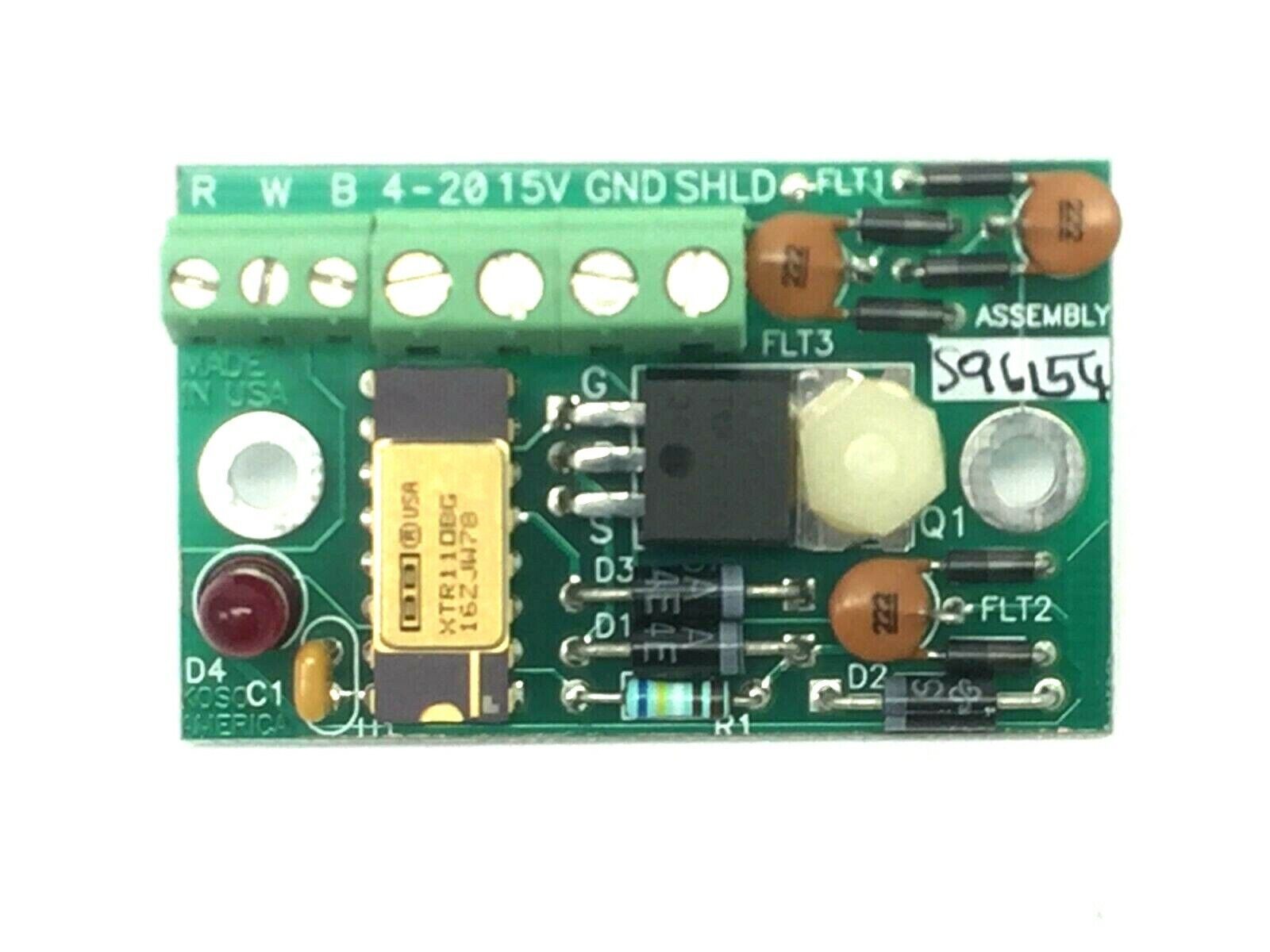 KOSO America D96133 REV 2 Rexa Actuator PCB Circuit Board - Maverick Industrial Sales