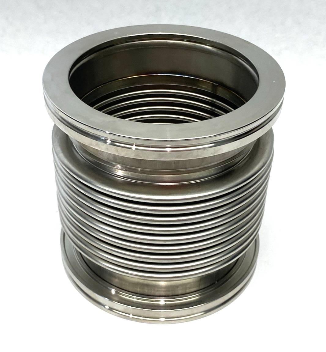 Edwards P107277 Stai Steel Vacuum Hose Flexible Bellow ISO-LF Flange Size NW-100 - Maverick Industrial Sales