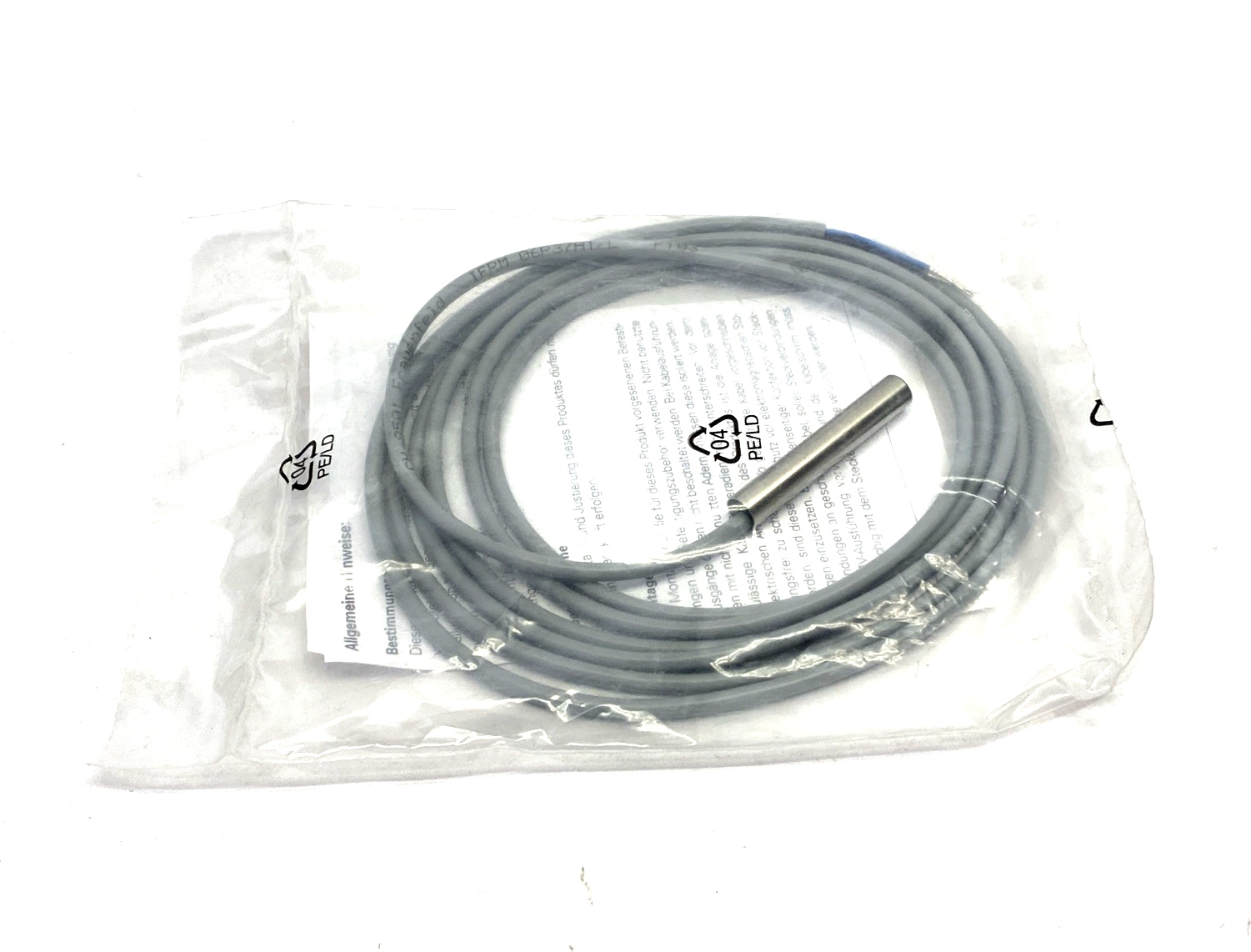 Baumer IFRM 06P37A1/L Miniature Inductive Sensor 6.5x40mm 2m Cable, 10142015 - Maverick Industrial Sales