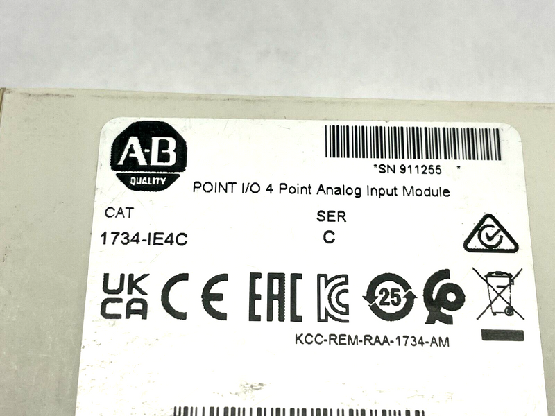 Allen Bradley 1734-IE4C Ser. C Point I/O 4-Point Analog Input Module - Maverick Industrial Sales