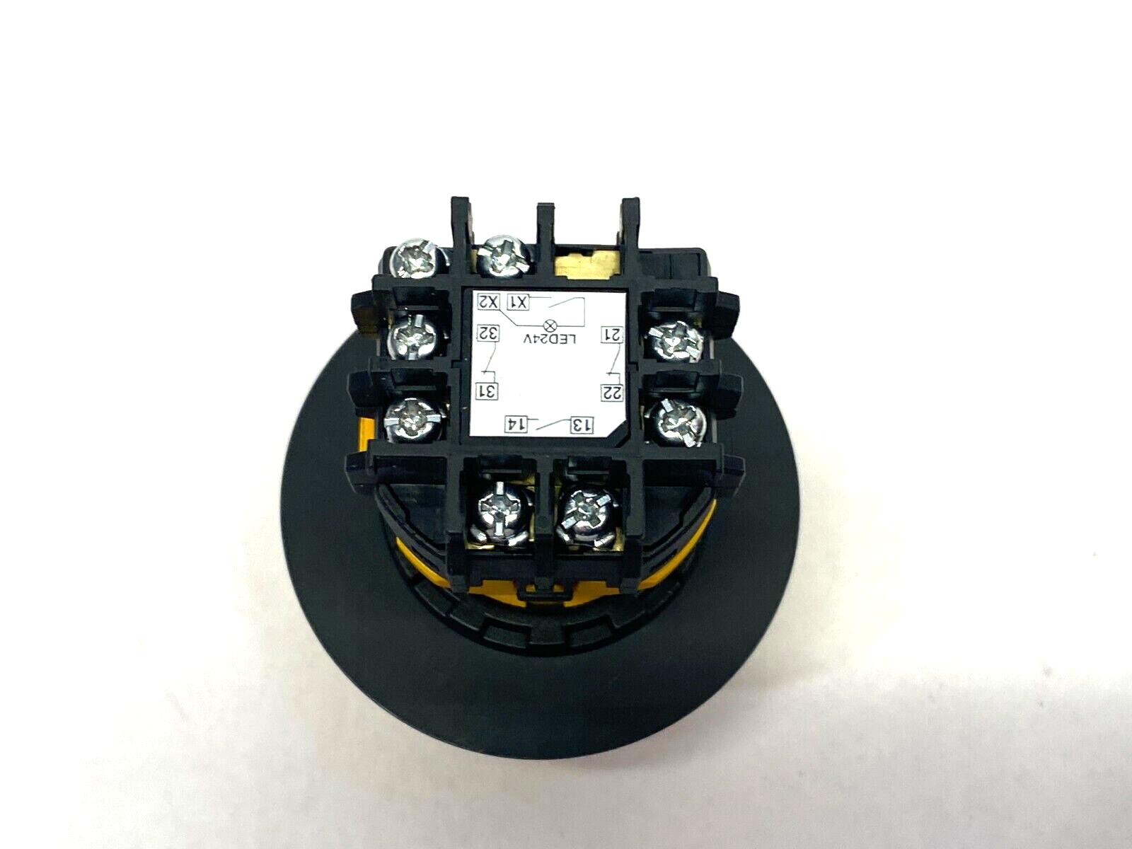 Banner SSA-EB1PL2-12 Panel-Mount Emergency Stop Push Button 30mm 2NC/1NO 42210 - Maverick Industrial Sales