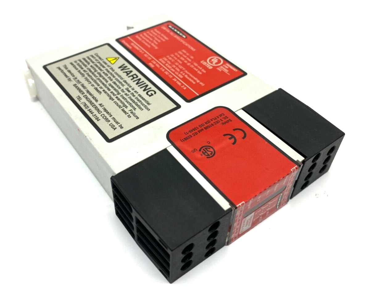 Banner Engineering GM-FA-10J Machine Safety Relay 60987 - Maverick Industrial Sales