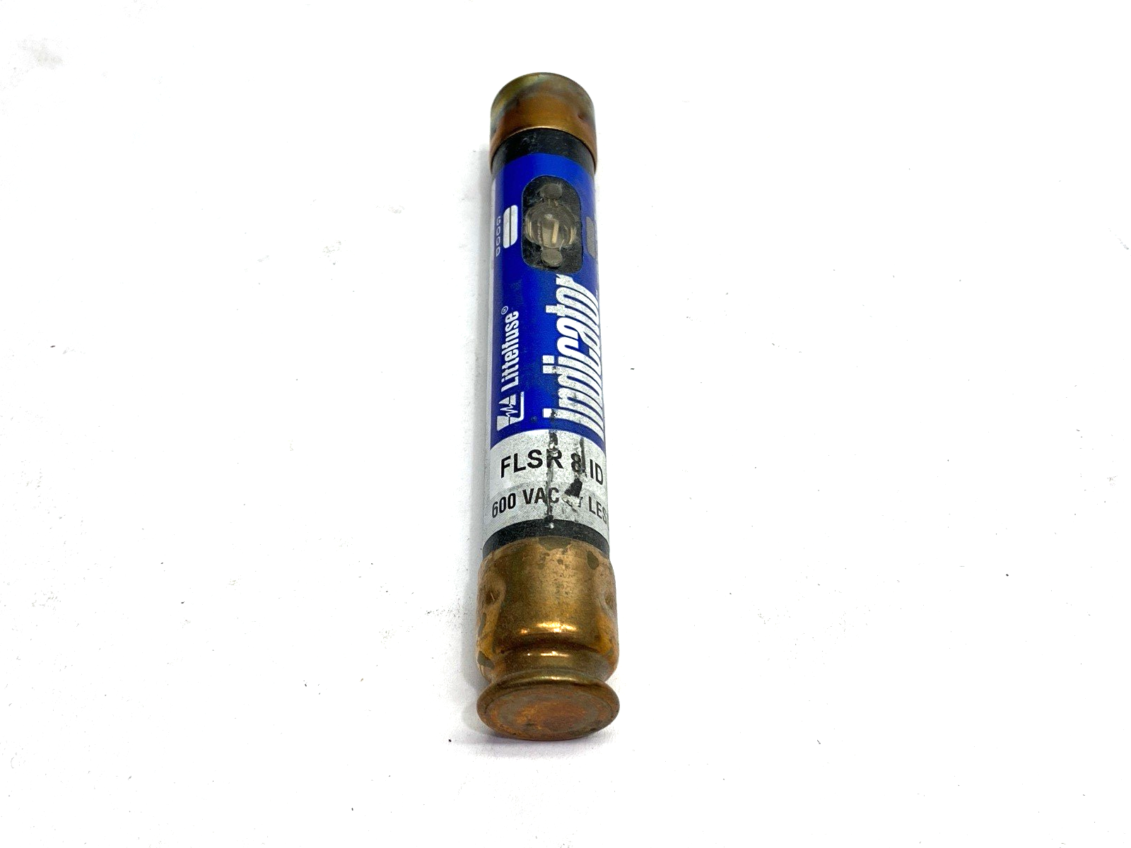 Littelfuse FLSR8ID Time-Delay Dual Element Indicator Fuse Class RK5 600VAC 8A - Maverick Industrial Sales