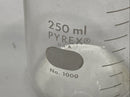 Pyrex 1000-250 Griffin Low Form 250mL Beaker Double Scale Graduated - Maverick Industrial Sales