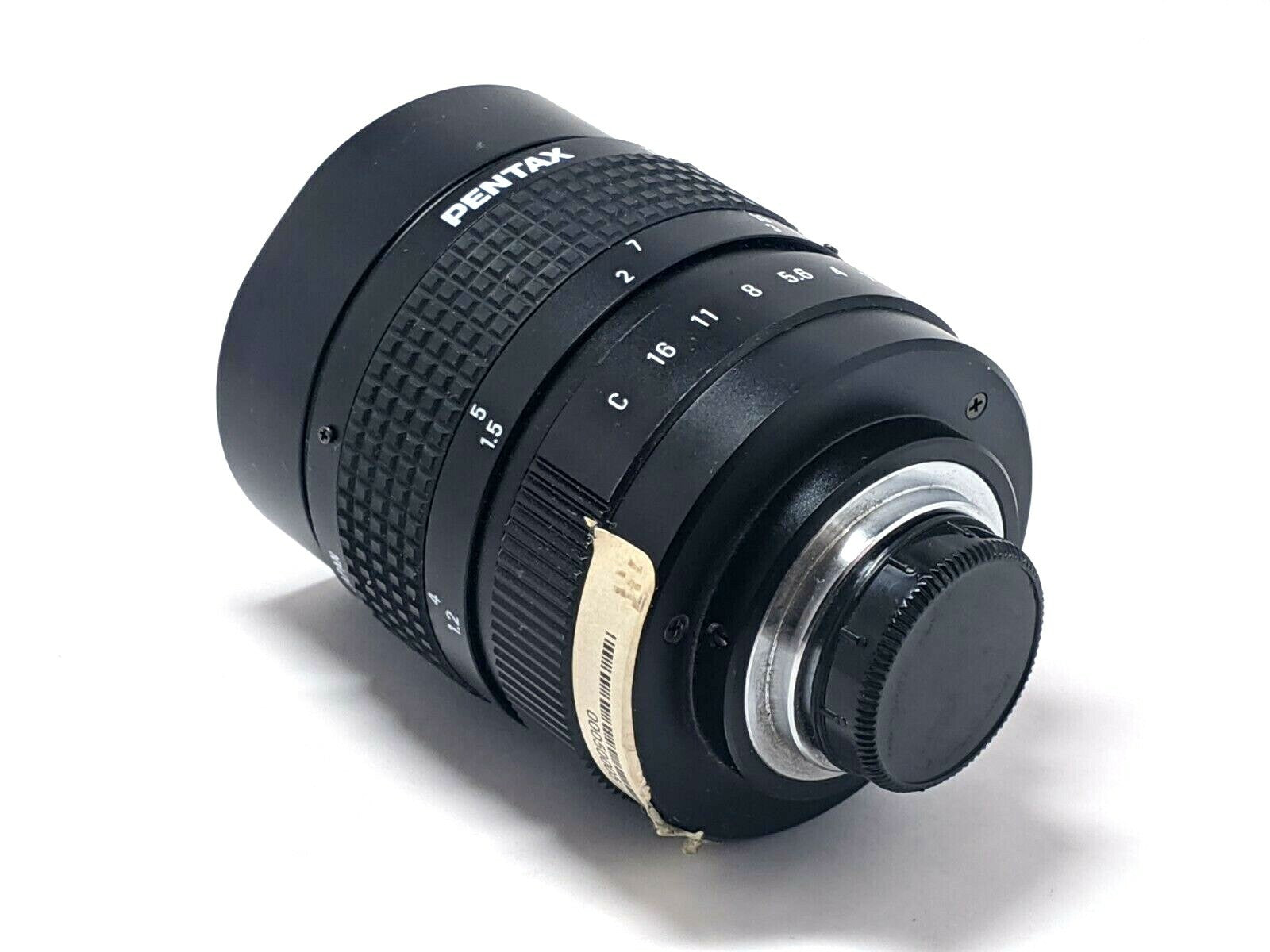 Pentax 27509KA Machine Vision Lens 75mm F 1:1.4 C-Mount - Maverick Industrial Sales