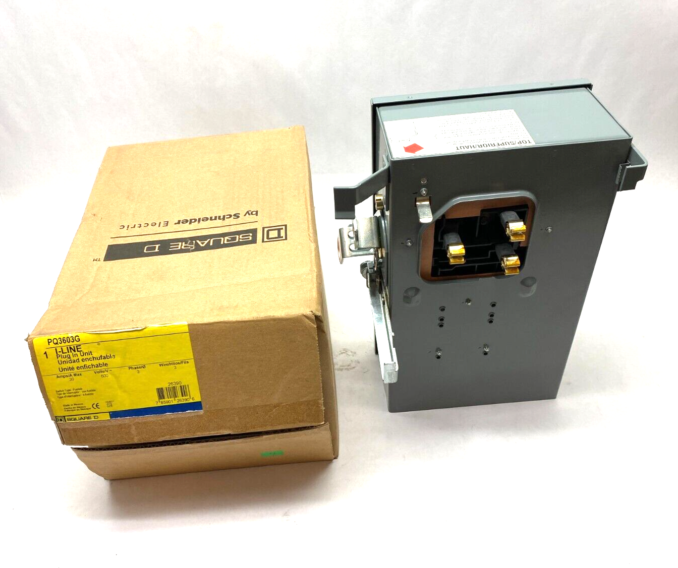 Square D PQ3603G I-LINE Fusible Busway Plug-In Unit 3-Phase 30A 600V - Maverick Industrial Sales