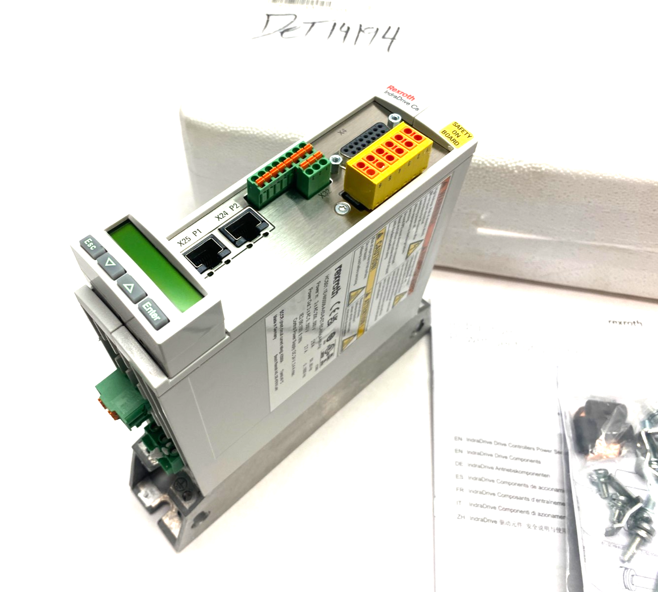 Bosch Rexroth R911331605 Comp. Converter HCS01.1E-W0008-A-03-B-ET-EC-NN-L4-NN-FW - Maverick Industrial Sales