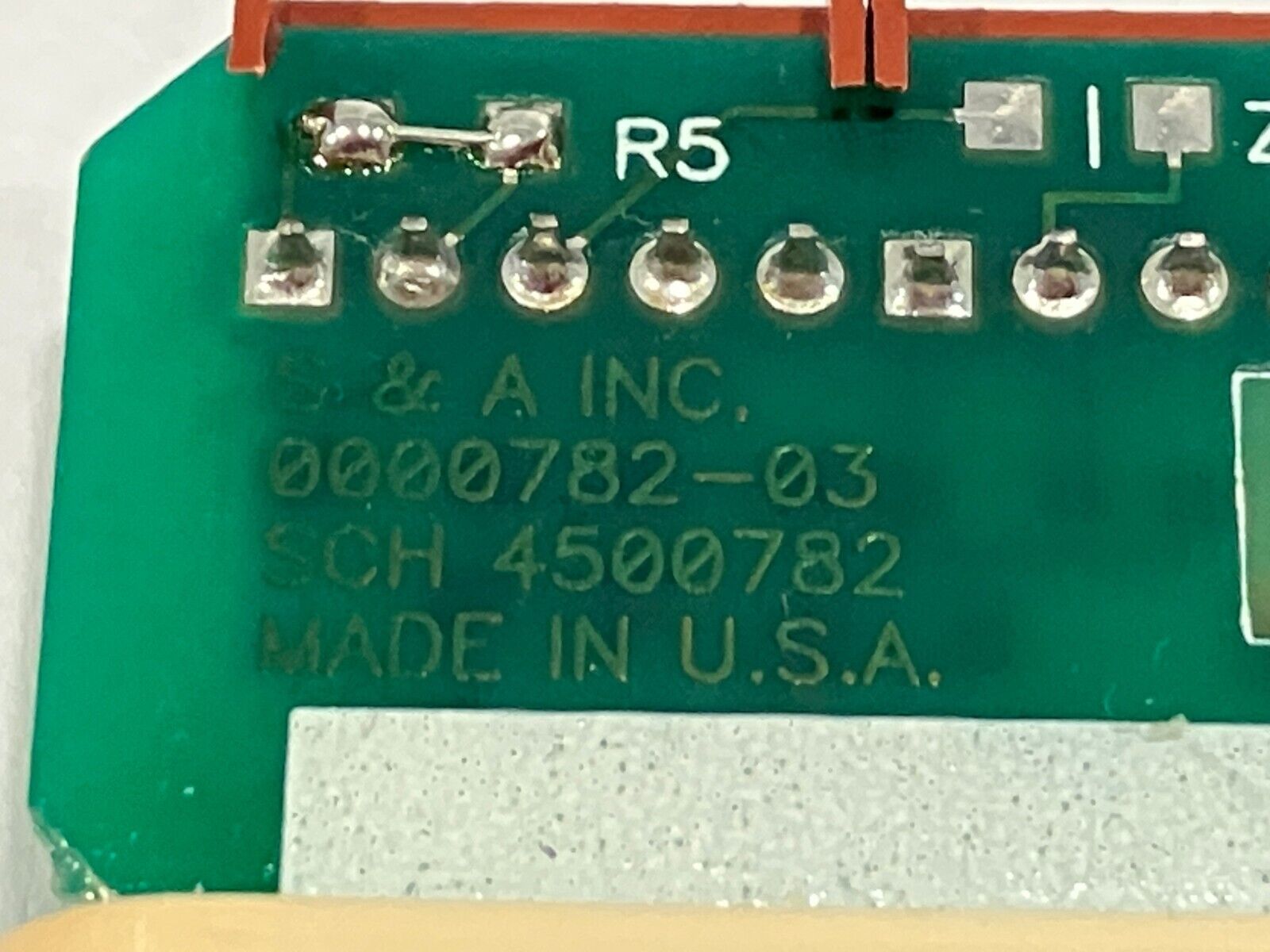 Saunders & Associates 0000782-03 Loadcard CLIPPED SINE SCH 4500782 - Used - Maverick Industrial Sales