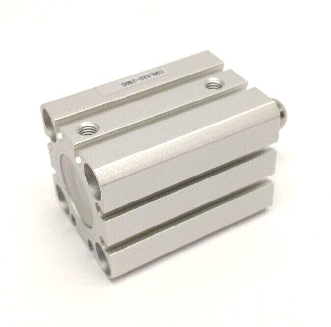 CQSLS20-25DC | SMC Anti-Lateral Compact Cylinder 20mm Bore 25mm Stroke - New – Open box - Maverick Industrial Sales