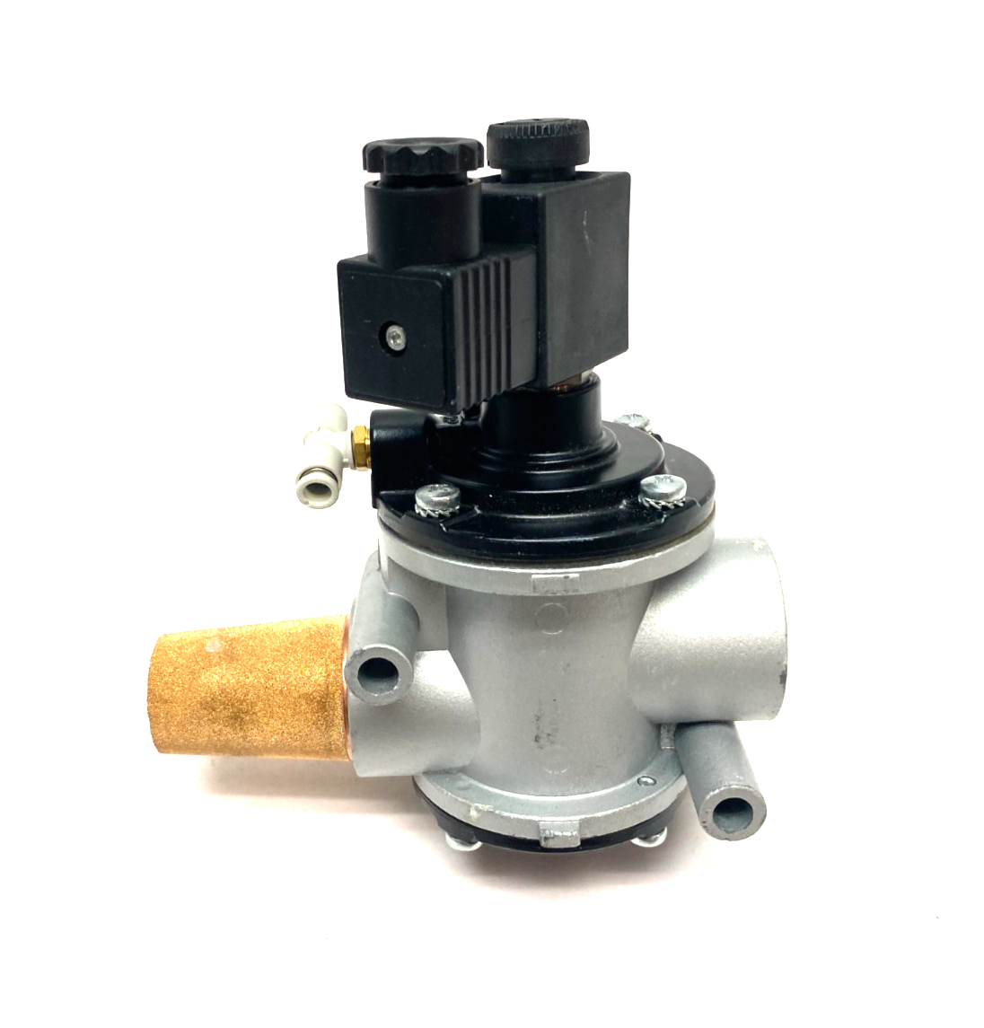 Emerson Numatics NF6BAN524N00061 3-Way Poppet Valve, Solenoid Pilot, 1" Ports - Maverick Industrial Sales