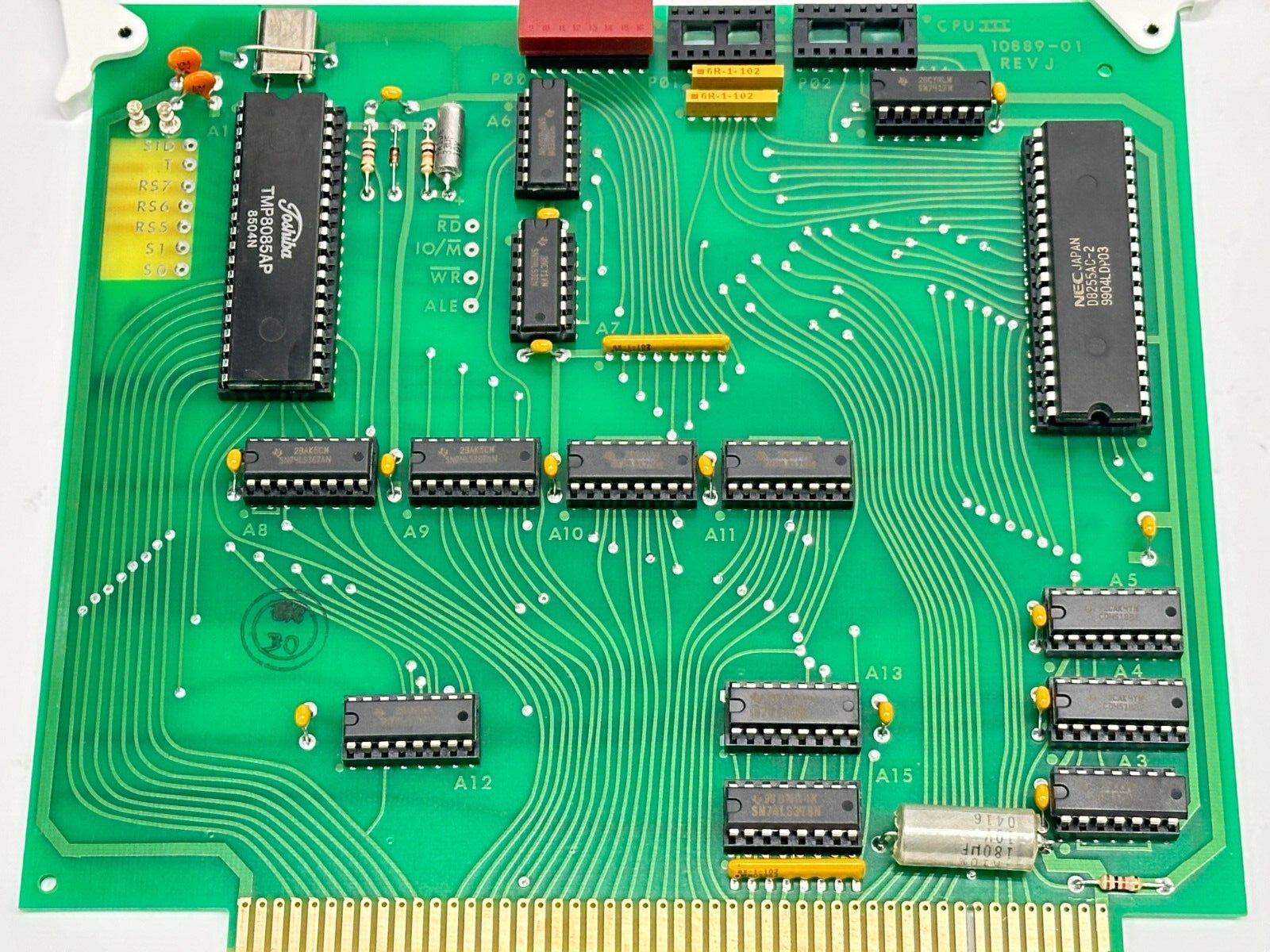 Eberline 10889-01 Rev J CPU III Board For Area Radiation Monitor - Maverick Industrial Sales