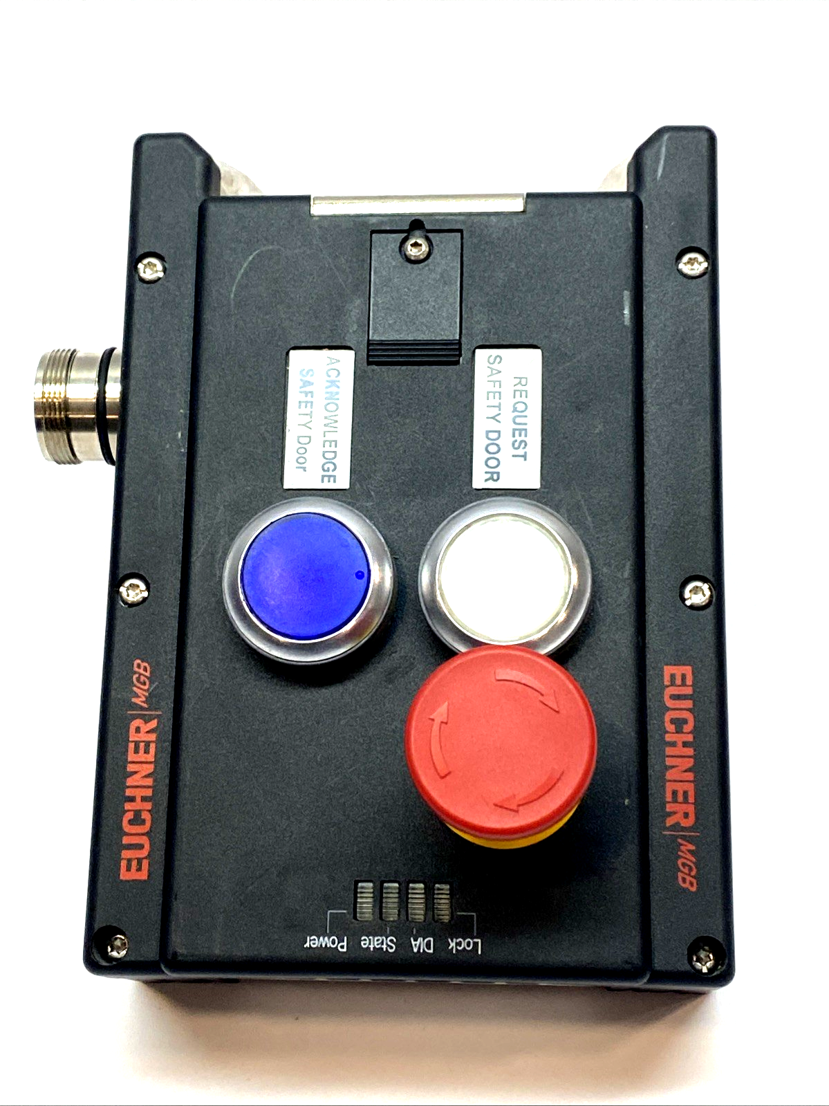 Euchner MGB-L2-ARA-AM5A1-S1-L-121194 Safety Gate Locking Module w/ E-Stop - Maverick Industrial Sales