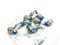 Festo QS-G1/8-6 Push-In Fitting Male Thread 6mm OD Tube 186096 PKG OF 10 - Maverick Industrial Sales