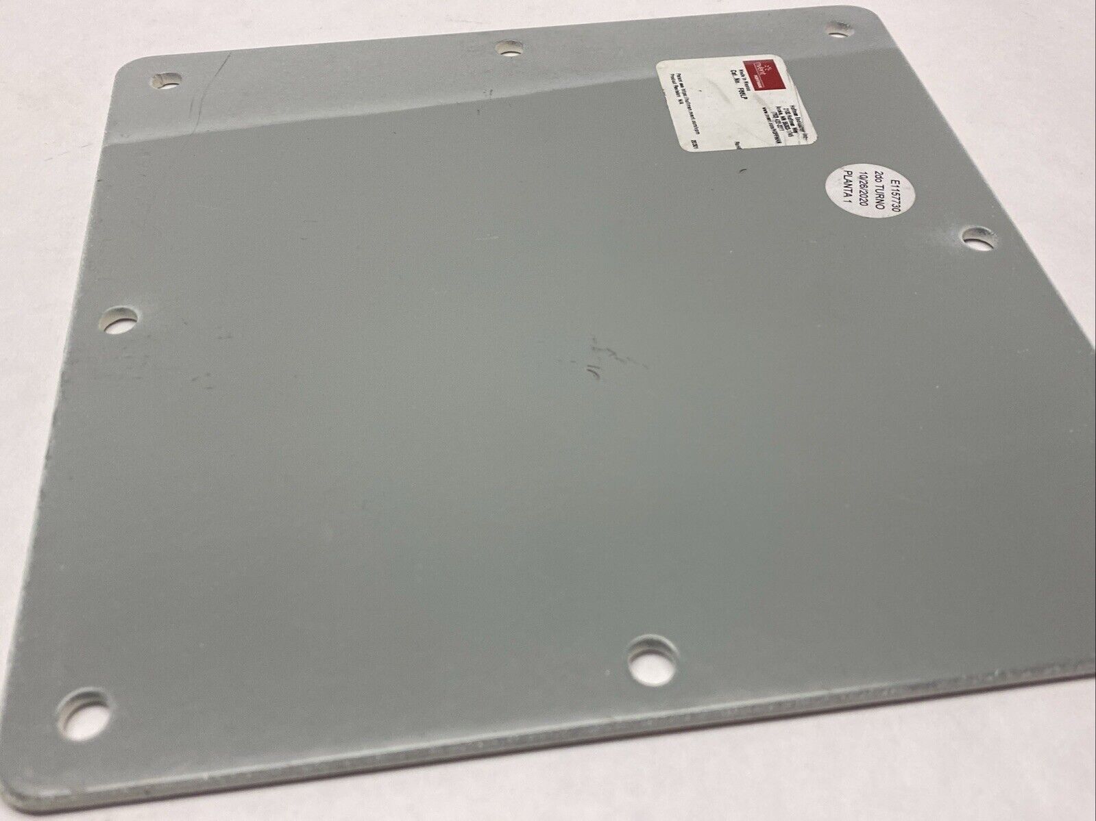 Hoffman F66LP Closure Plate Hinged-Cover Lay-In Wireway 6.00x6.00 White - Maverick Industrial Sales