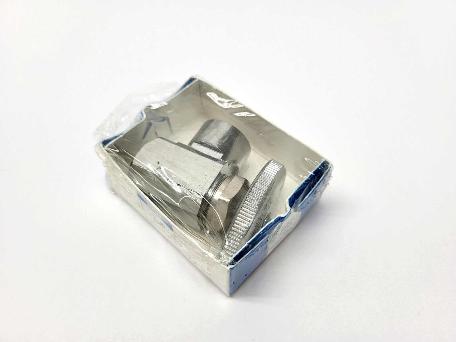 BOB ACP73CP Angle Stop Valve A73OR87 C Chrome 1/2" Inlet x 1/2" Outlet - Maverick Industrial Sales