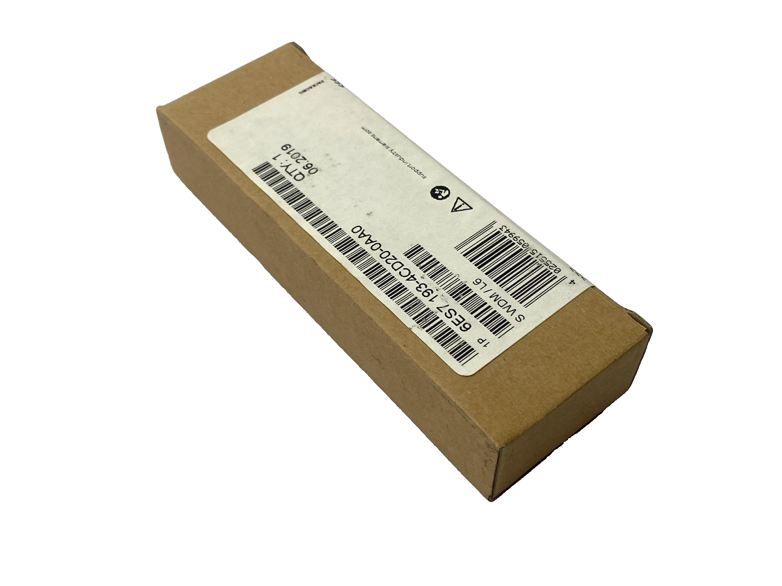 Siemens 6ES7 193-4CD20-0AA0 SIMATIC ET200S Terminal Module 15mm Width - Maverick Industrial Sales